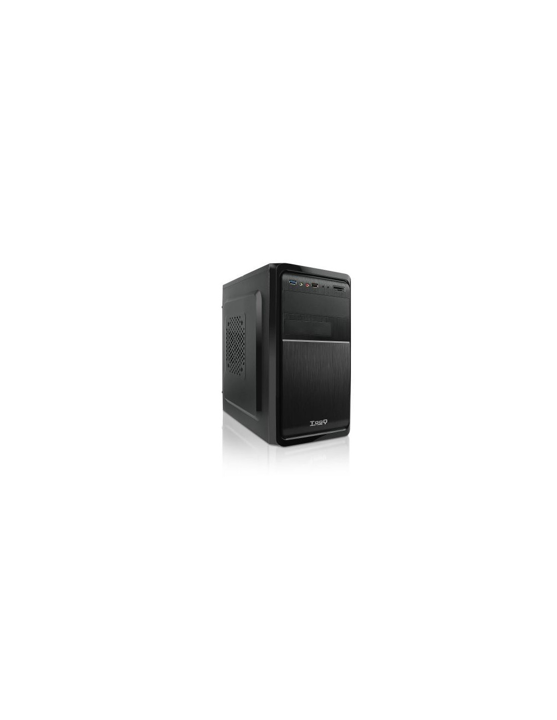 Caixa Tooq Mini Tower TQC-4735U3C-B, 500W, USB 3.0, Leitor de Cartões