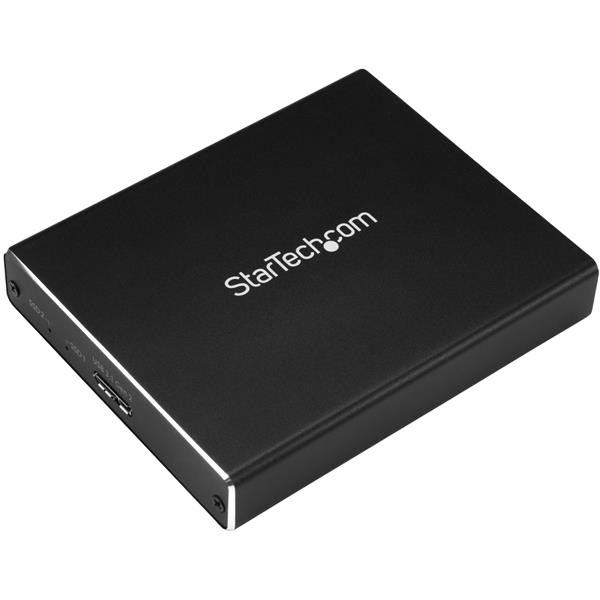 CAJA 2 BAHIAS M.2 NGFF USB 3.1