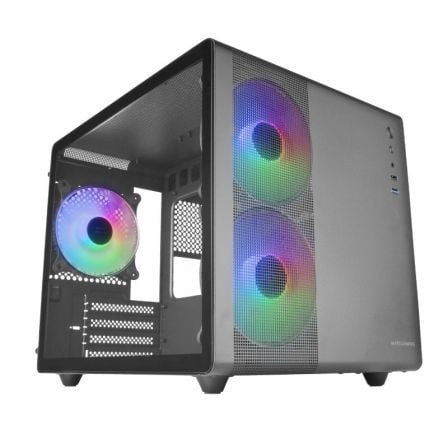 Caixa Micro-ATX MC400 Vidro Temperado (Preto) - MARS GAMING