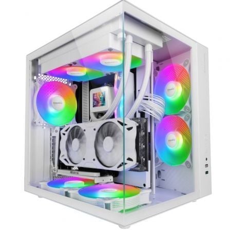 CAJA GAMING SEMITORRE MARS GAMING MCV-ONE BLANCA
