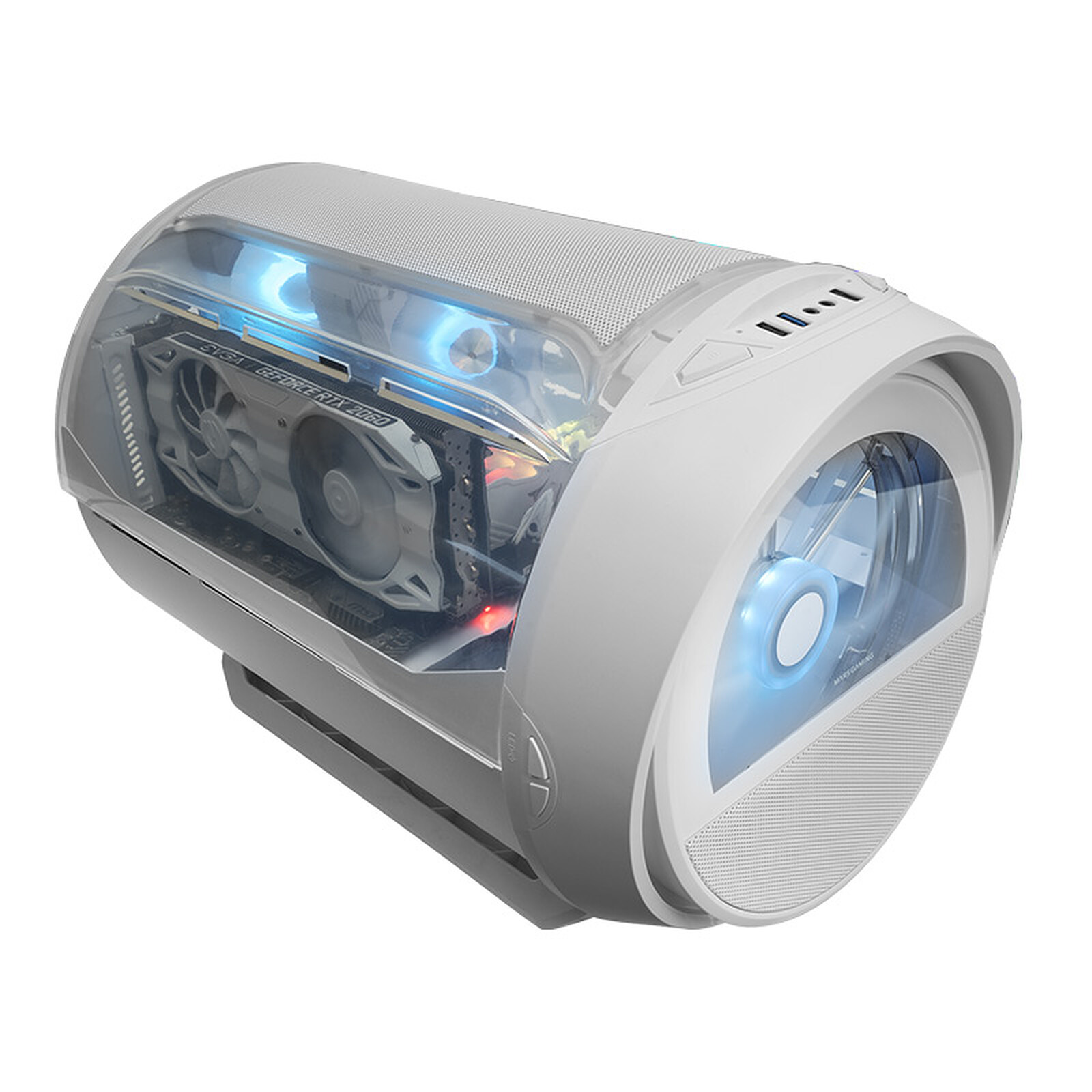 CAJA GAMING SEMITORRE MARS GAMING MC-IPRO NEGRA
