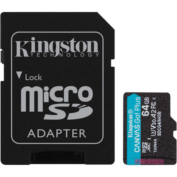 Canvas Go! Plus microSDXC 64 GB geheugenkaart