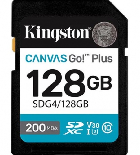 Canvas Go! Plus SDXC 128 GB geheugenkaart