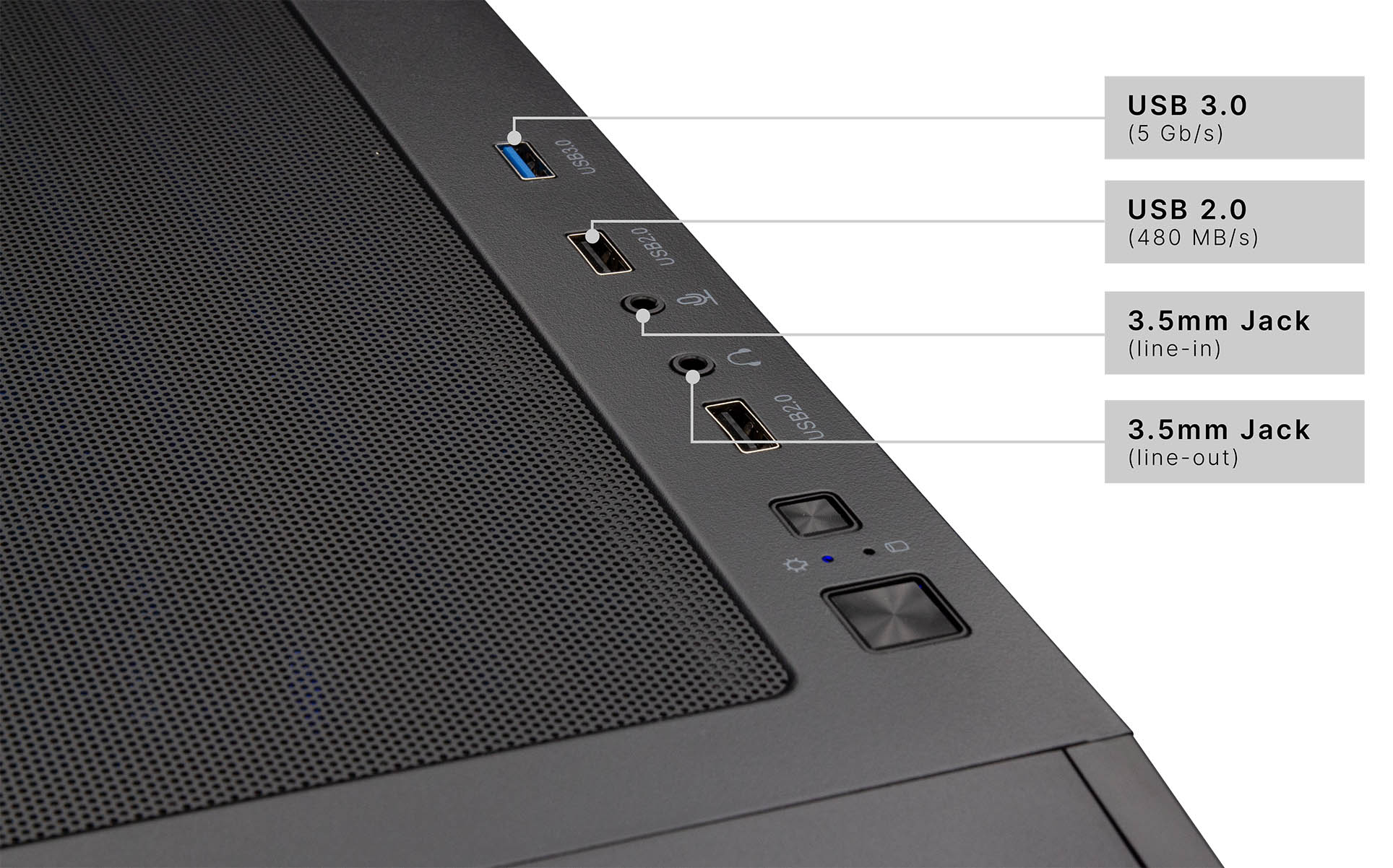 Captiva Advanced Gaming R98-741 Desktop-PC AMD Ryzen 7 5700X 32 GB RAM 1 TB SSD NVIDIA GeForce RTX 5060 Ti Schwarz
