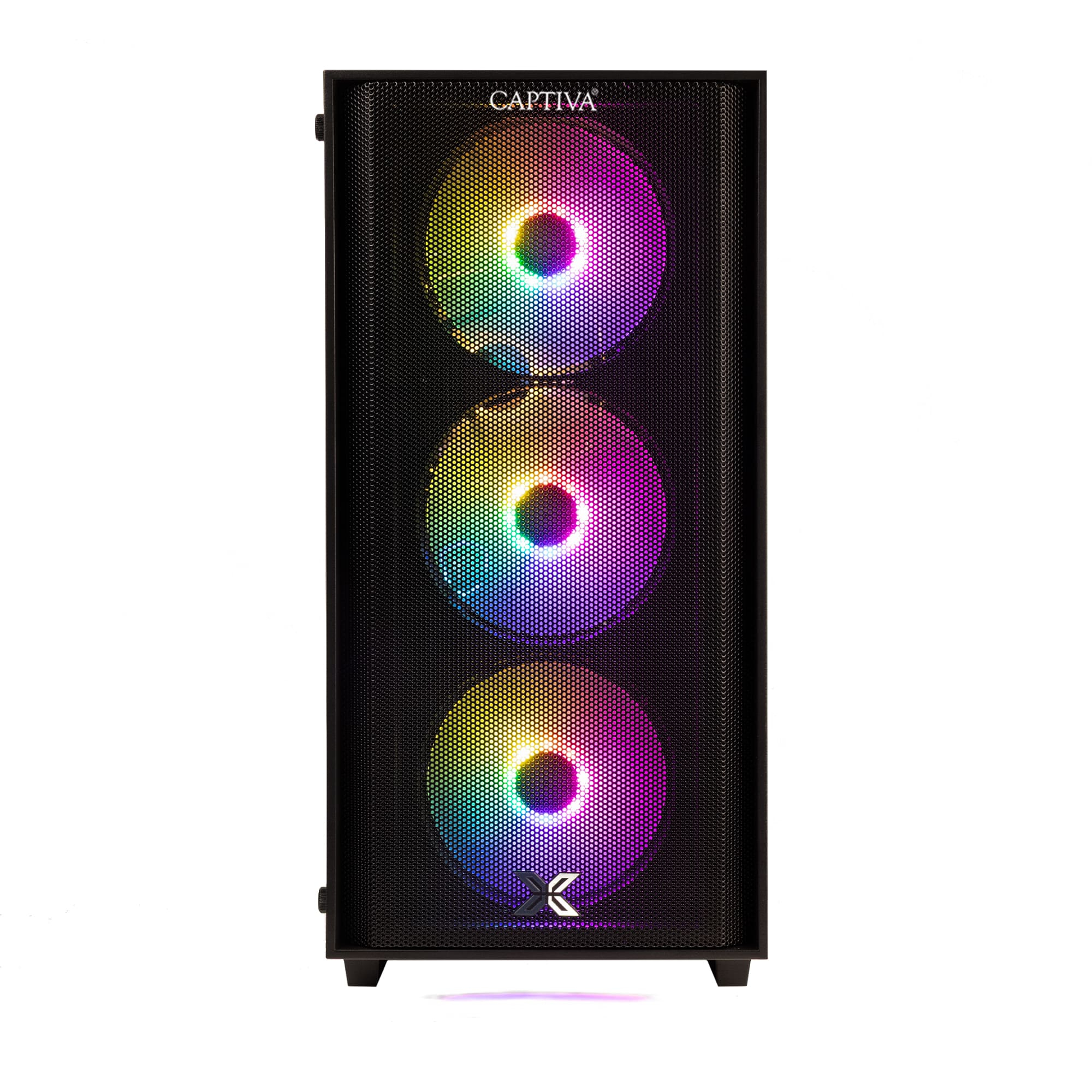CAPTIVA Power Starter R94-677 Desktop-PC AMD Ryzen 5 5600G 32 GB RAM 1 TB SSD Windows 11 Home Schwarz