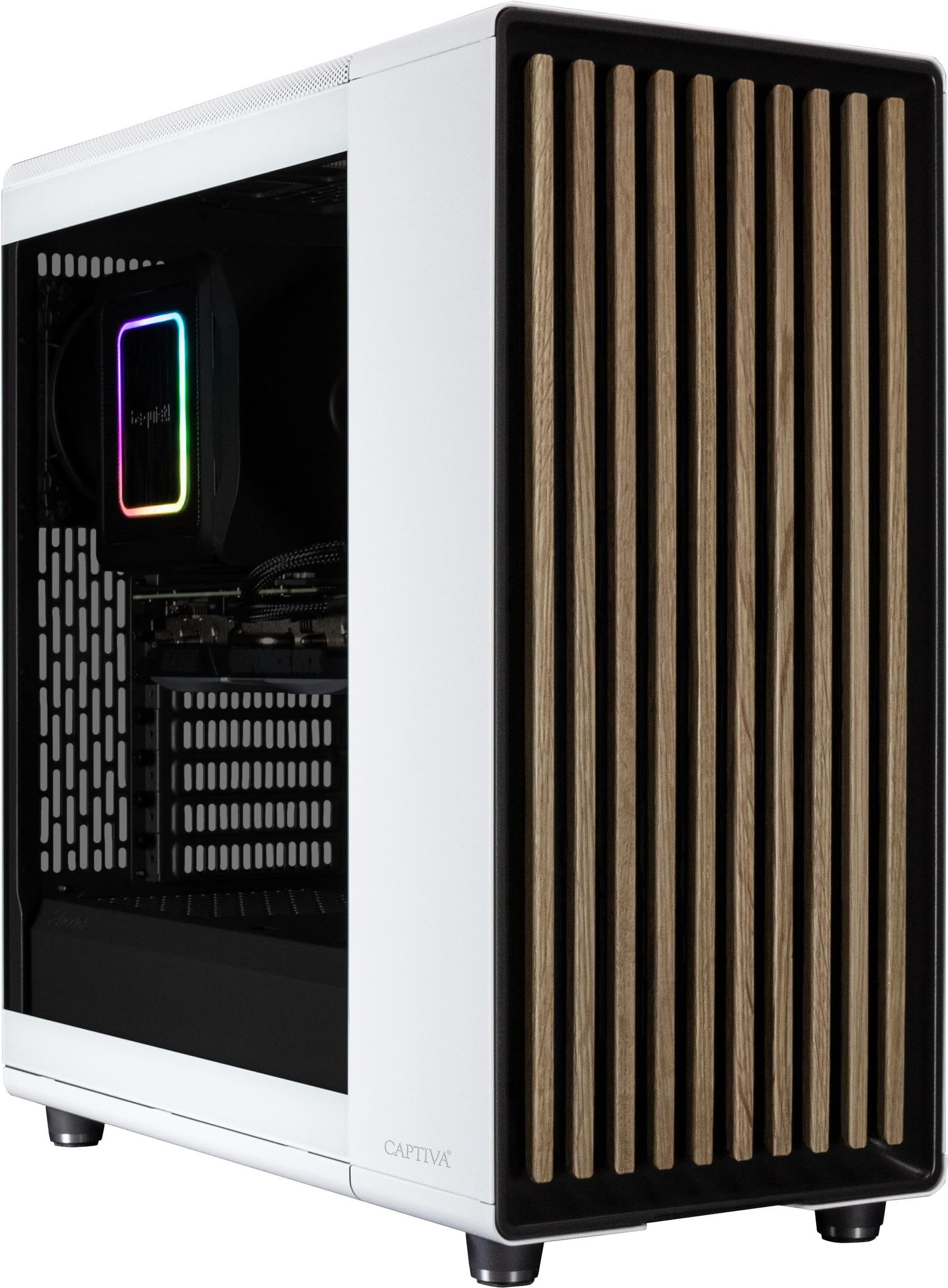 CAPTIVA Workstation I79-930 Intel Core i9-14900K 64 GB RAM 1 TB SSD Weiß