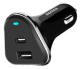 CARGADOR KODAK COCHE 1XUSB A 1XUSB C 30W 1M