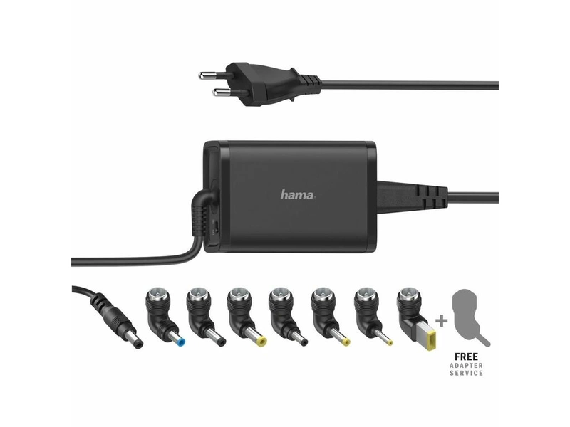 CARREGADOR PORTÁTIL HAMA 00200002 7 ADAPT 5-19V/65W