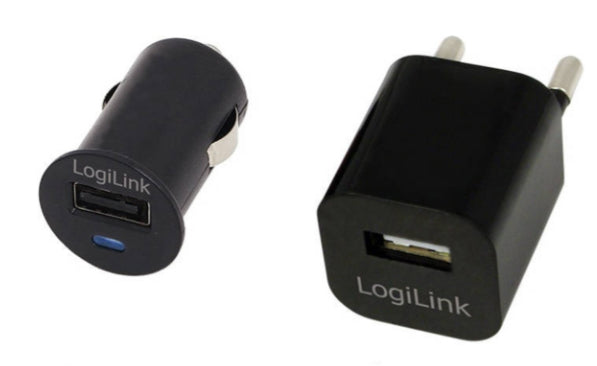 CARREGADOR USB LOGILINK PA0076 CASA/CARRO