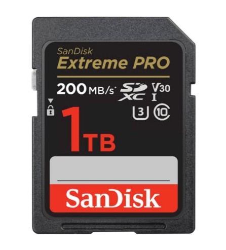 Cartão de Memória SDXC Sandisk Extreme Pro - 1TB
