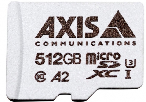Cartão de memória flash (adaptador microSDXC para SD Incluído) 512 GB A2 AXIS 02365-001