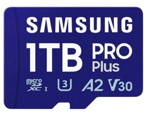 Samsung PRO Plus 2024 1 TB microSD XC/ Classe 10/ 180 MBs Cartão de memória