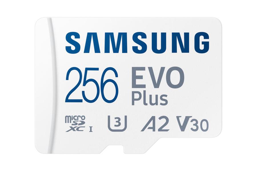 Cartão de Memória Samsung Micro SD EVO PLUS 2023 256GB+SD Adapter