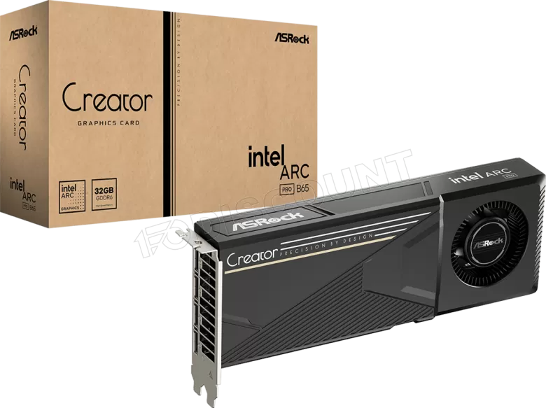 Carte Graphique ASRock Intel Arc Pro B65 Creator 32Go