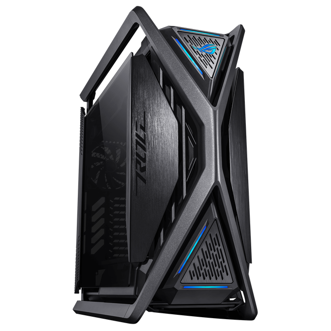 Case Asus ROG ROG HYPERION GR701 BTF Edition – Full Tower, E-ATX, Pannello laterale in vetro temperato, 4 Ventola da 140mm inclusa, Nero