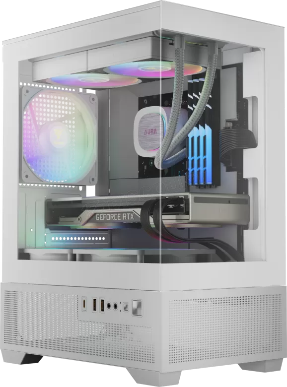 Case Gamdias Aura GC9M Elite Micro Tower – Bianco