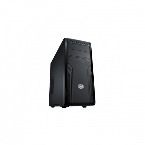 CM Force 500, Classy designed front panel, Supports up to 6 fans, Supports up to 2 ODDs and 8 HDDs, Tool-free mounting of ODD bays and 3.5” brackets for quicker installation, Rich I/O panel with USB 3.0 super speed ports