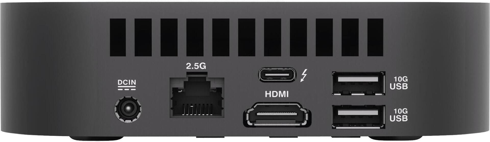 Computador Mini ASUS NUC 14 Pro AI RNUC14LNKU5073H2 Ultra 7 226V 16GB SSD 512GB NVMe Win 11 Home preto, 90AS00N1-M00170