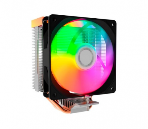 COOLBOX CPU COOLER ARGB 4 HEATPIPES