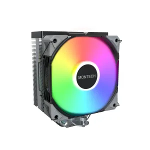 COOLER CPU MONTECH NX400 BLACK ARGB