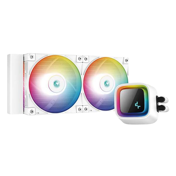 Cooler de Água LS520 All-in-one 240mm (Branco) - DEEPCOOL