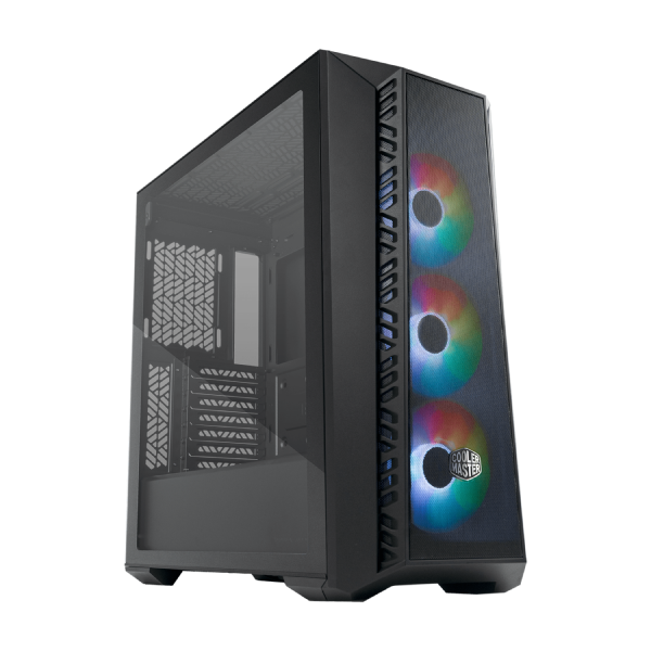 Cooler Master MasterBox 520 Mesh ARGB | Caja Mid Cristal Templado Tower USB 3.2 Negra * Reacondicionado *