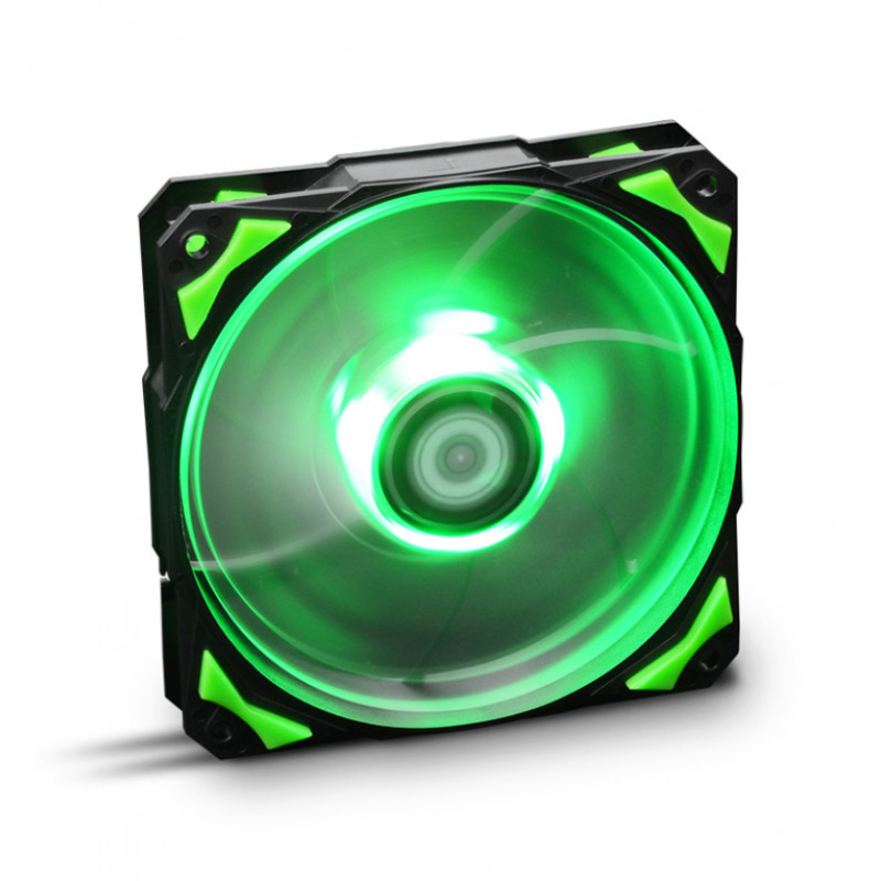 COOLER NOX HUMMER H-FAN 120 LED GREEN - NXHUMMERF120LG