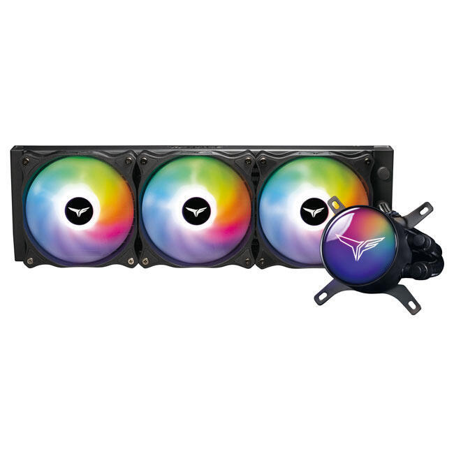 Cooler Team Group T-FORCE SIREN GD360E Preto ARGB CPU Liquid Cooler