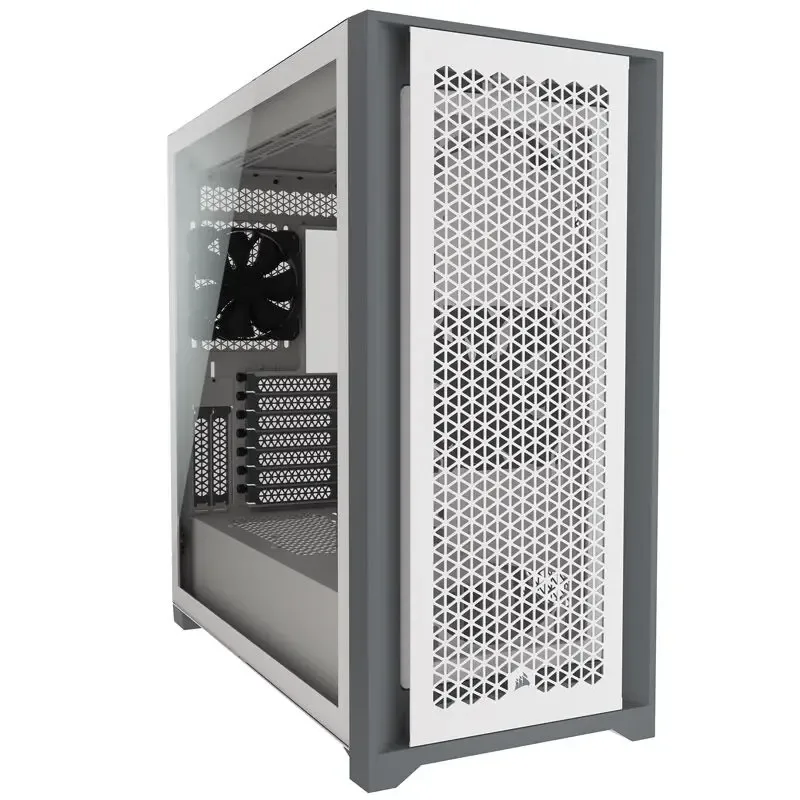 Corsair 5000D AIRFLOW Tempered Glass - Bianco con Finestra