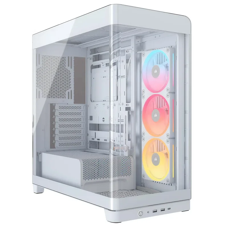 Corsair FRAME 4500X LX-R ARGB Tempered Glass, Mid-Tower - Bianco