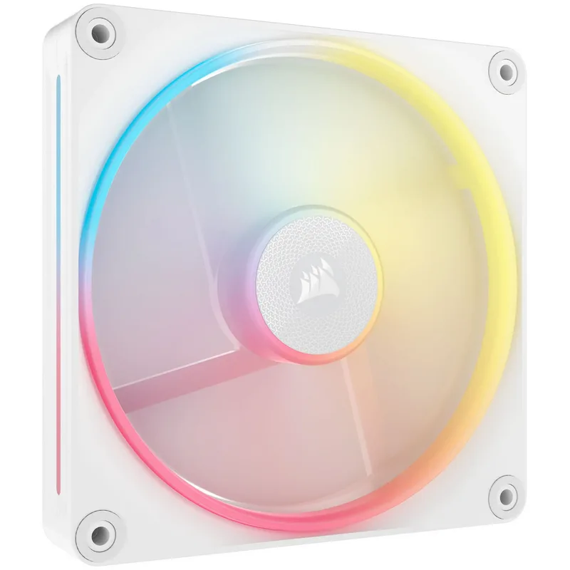 Corsair iCUE LINK LX140-R RGB, Ventola PWM Reverse, Bianca - 140mm