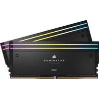 Corsair Kit 32GB (2 x 16GB) DDR5 6000MHz Dominator Titanium RGB Black CL30