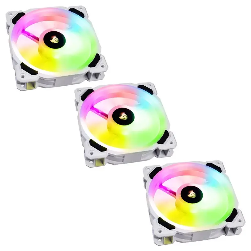 Corsair LL Series LL120 RGB LED Bianca, 120mm - Kit 3 Ventole & Controller