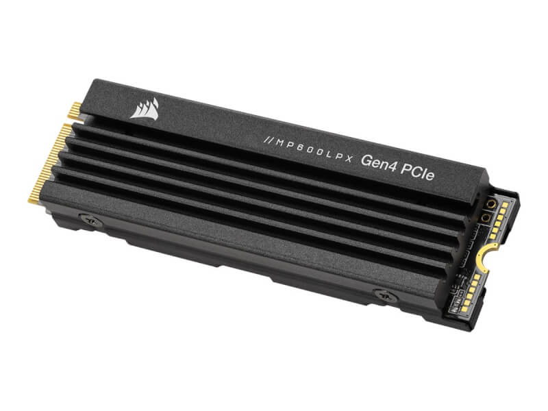 Corsair MP600 PRO LPX Schwarz - 4TB - M.2 2280 - PCIe 4.0