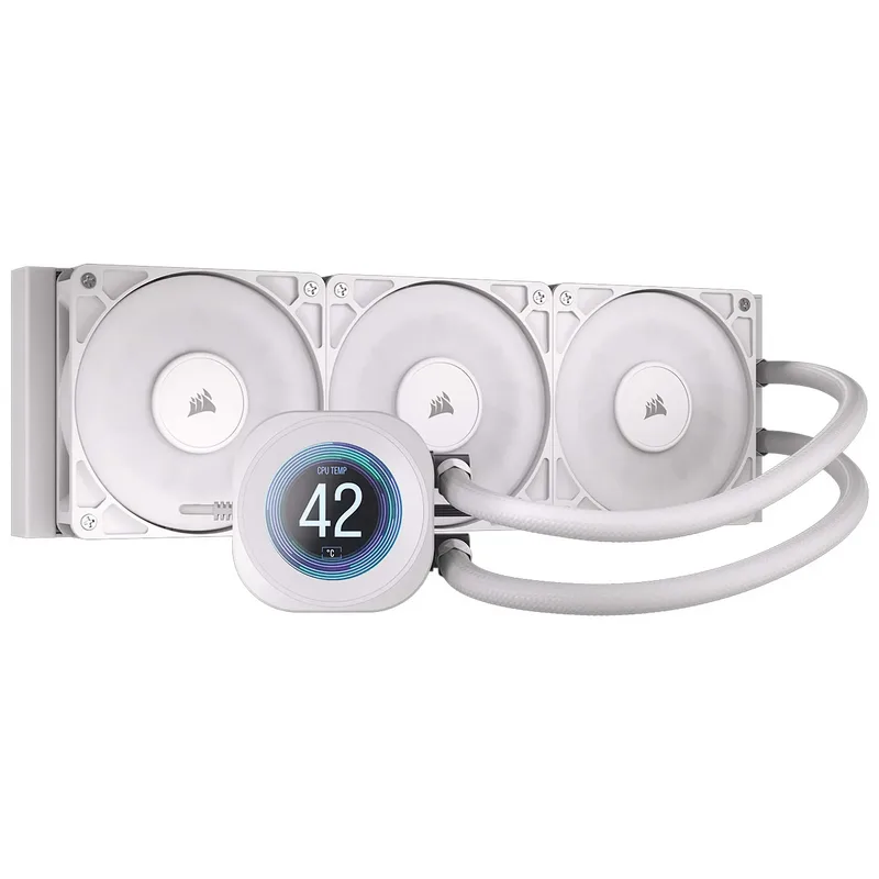 Corsair Nautilus RS LCD Blanc - 360 mm