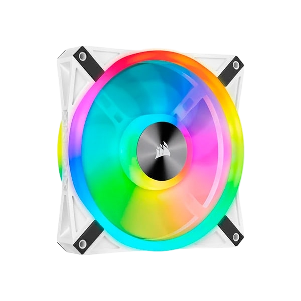 Corsair QL Series QL140 RGB LED, 140mm - No Controller - White