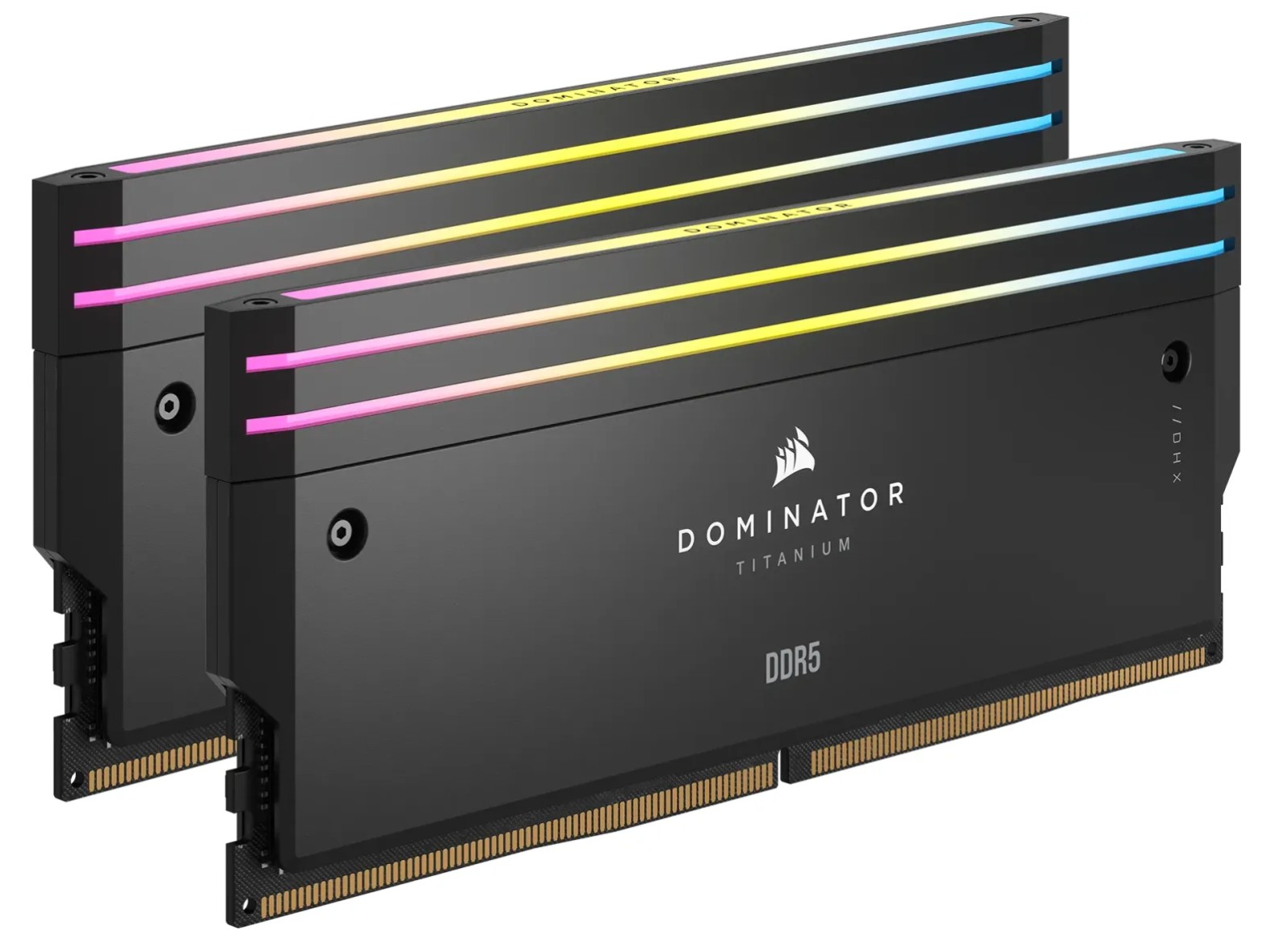 Corsair RAM Dominator Titanium RGB - 48 GB (2 x 24 GB Kit) - DDR5 6000 DIMM CL30