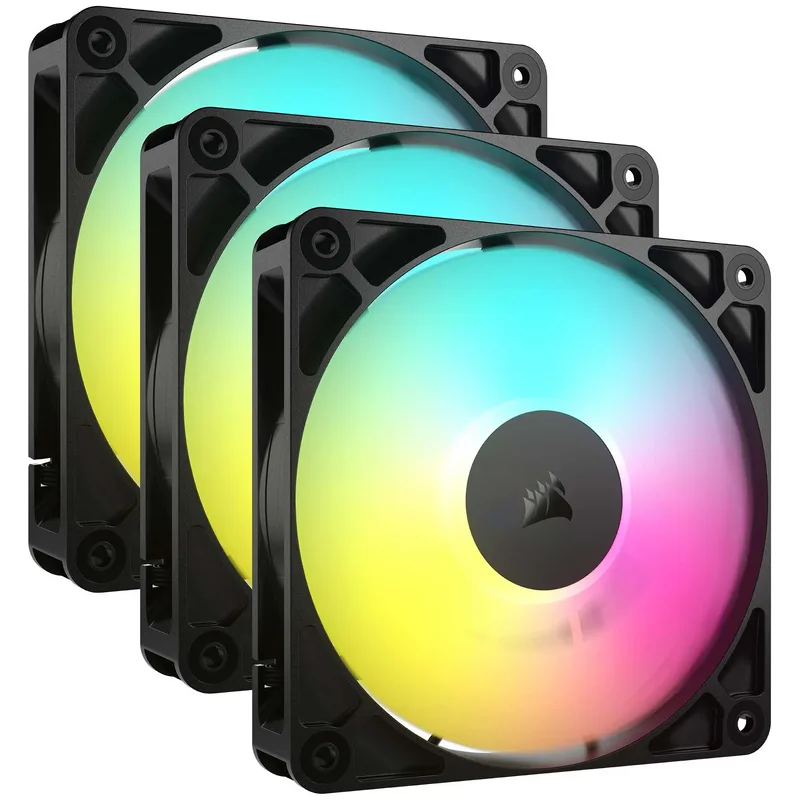 Corsair RS120-R ARGB (pack de 3) - Noir