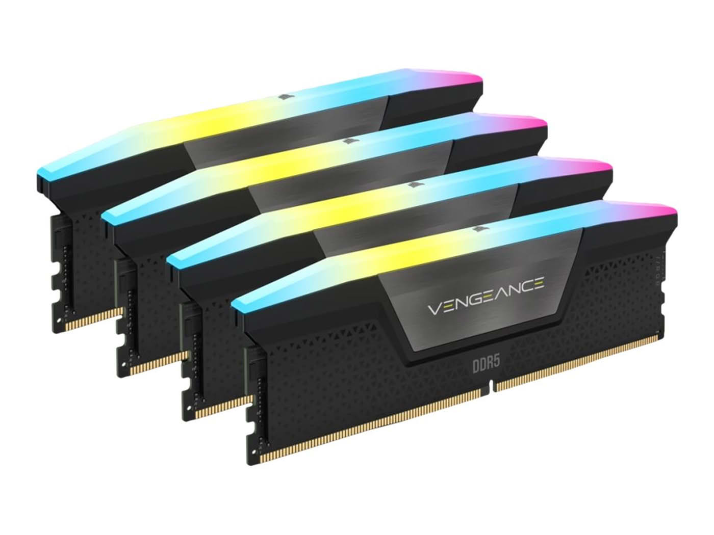 Corsair Vengeance RGB DDR5 192 Go (4 x 48 Go) 5200 MHz CL38 - Noir