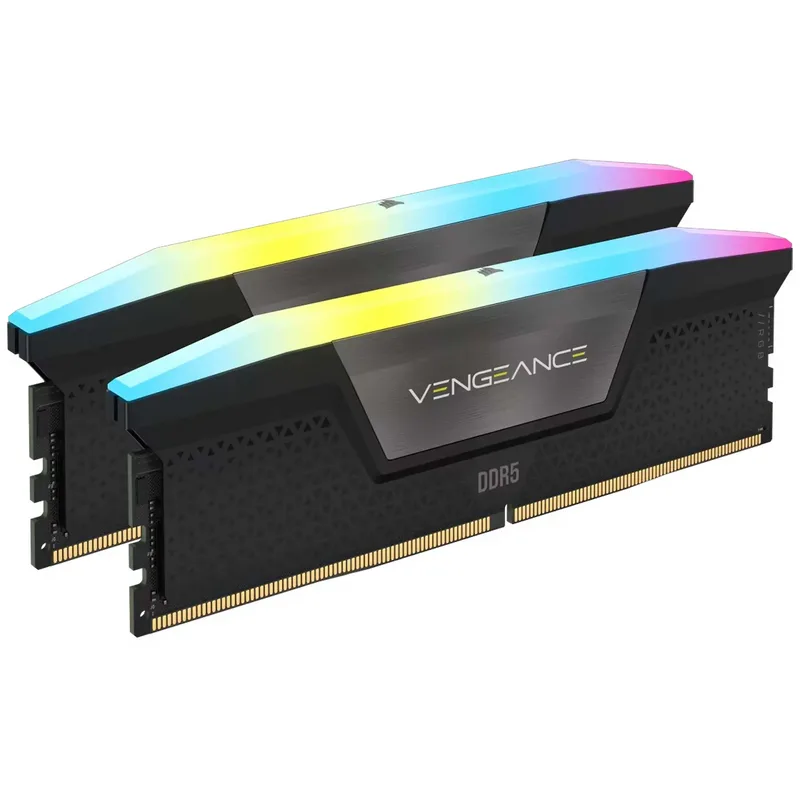 Corsair Vengeance RGB DDR5 6600MHz C32, Nero - 64GB (2x32GB)