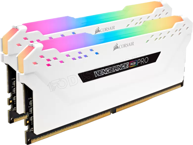 Corsair Vengeance RGB PRO Series 16 Go (2x 8 Go) DDR4 3200 MHz CL16 Blanc