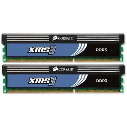 Corsair XMS 4GB (2x2GB) DDR3-1600 kit - CMX4GX3M2A1600C9