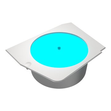 Cougar FV270 Piattaforma Rotante Luminosa - Bianco