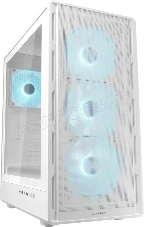Cougar Gehäuse Midi-Tower Airface Pure PRO, ARGB, Weiß
