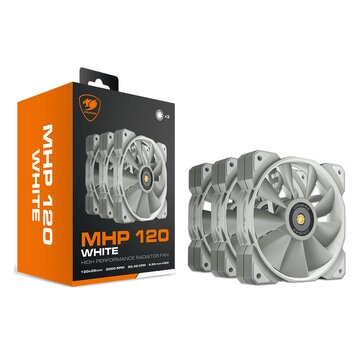Cougar MHP 120 White Kit 3 Ventole 120mm PWM