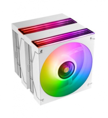CPU COOLER DUAL TOWER 2X MARS GAMING MCPU-X26 F PWM ARGB FAN  WHITEMCPUX26W