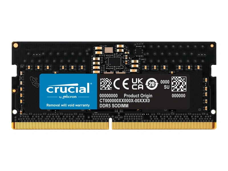 CRUCIAL Arbeitsspeicher CT8G56C46S5 DDR5, 8GB