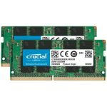 Crucial - DDR4 - kit - 16 GB: 2 x 8 GB - SO DIMM 260-pinos - 3200 MHz / PC4-25600 - CL22 - 1.2 V - unbuffered - sem ECC