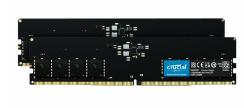 Crucial - DDR5 - kit - 32 GB: 2 x 16 GB - DIMM 288-pin - 5600 MHz / PC5-44800 - CL46 - 1.1 V - unbuffered