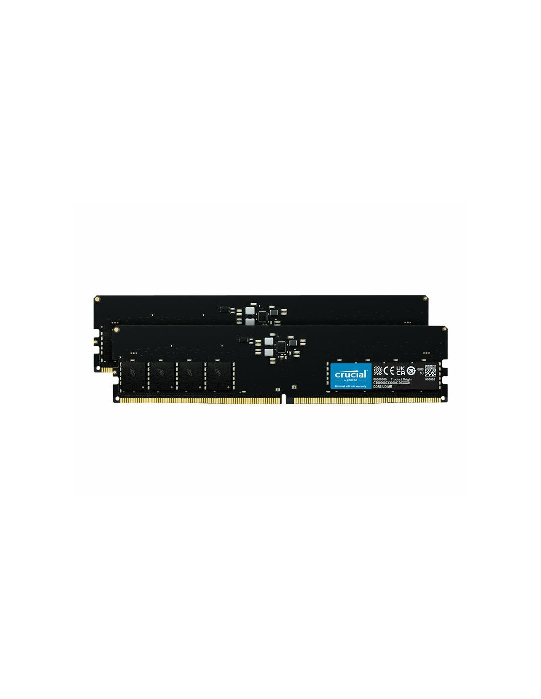 Crucial - DDR5 - kit - 64 GB: 2 x 32 GB - DIMM 288-pin - 5200 MHz / PC5-41600 - CL42 - 1.1 V - unbuffered